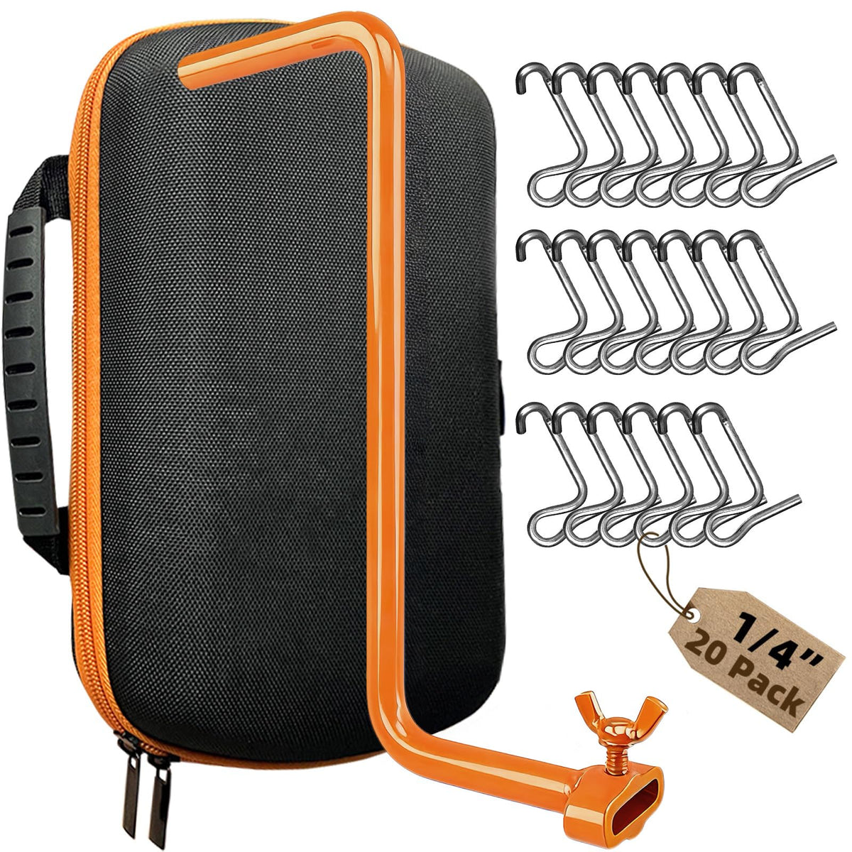 OSROENE fence wire tightener kit with 20 tightening tools for quick results