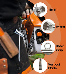 OSROENE two-pack set provides essential chainsaw tools for maintenance