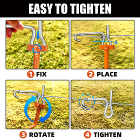 OSROENE versatile wire tightening tool for ranch or yard fencing