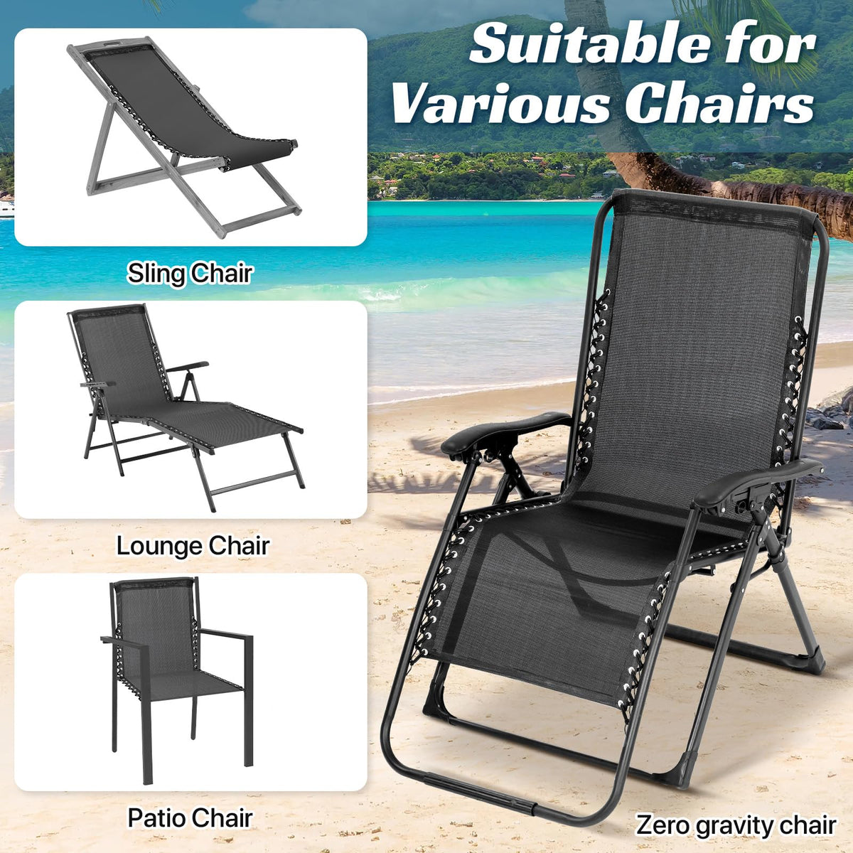 Ostlttyn anti-gravity chair repair kit saves money by restoring your chair.