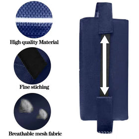 Ostlttyn Pillow uses high-density foam for neck and head support.