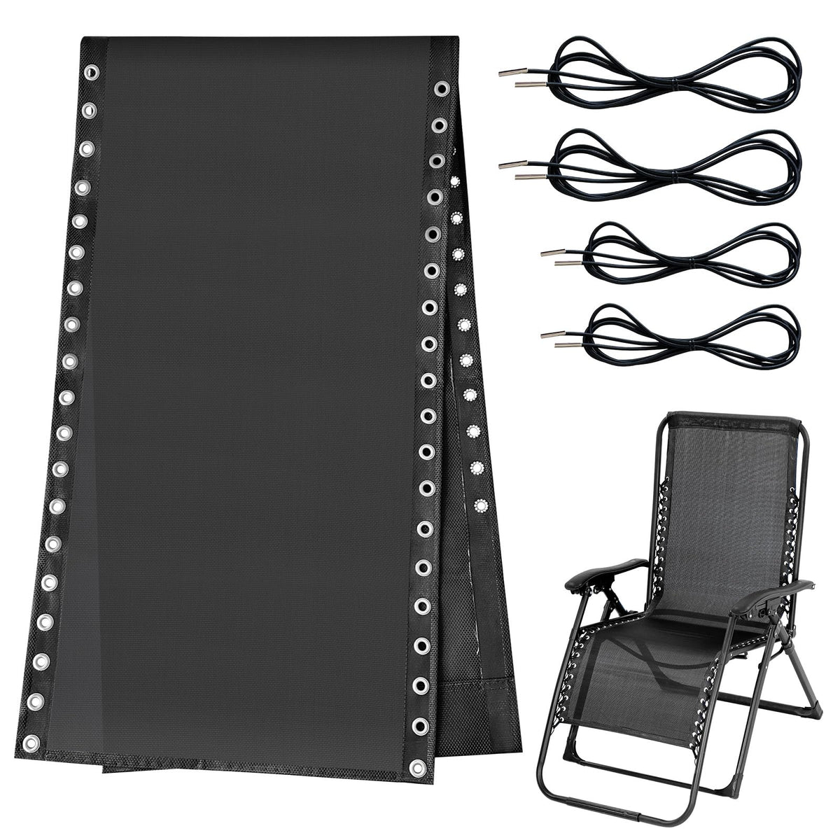 Ostlttyn replacement fabric 63x17 for zero gravity chairs, durable and weather-ready.