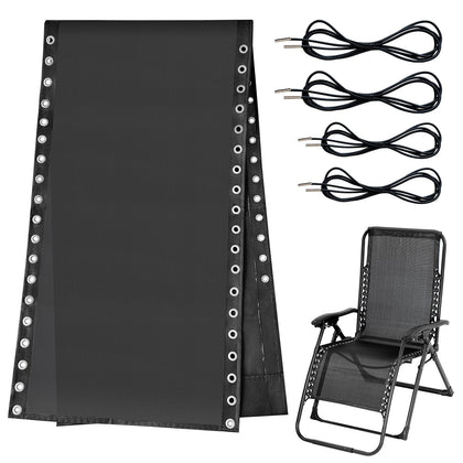 Ostlttyn replacement fabric 63x17 for zero gravity chairs, durable and weather-ready.