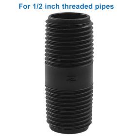 OSVJE 1/2 inch threaded connection detail demonstrates versatile compatibility with garden hoses
