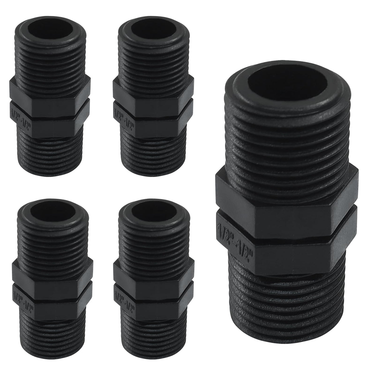 OSVJE double-male pipe thread head riser extends sprinkler reach for taller plants