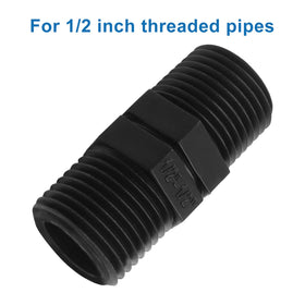 OSVJE 1/2-inch MPT adapter enables quick, tool-free installation.