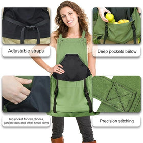Osznmmg waterproof pockets — interior lining keeps items dry in rain.