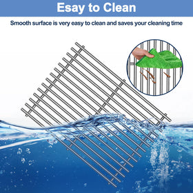 OTAMECE 17-5x11-9 inch grate close-up for precise fit