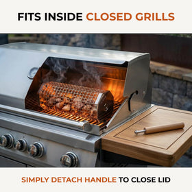 Otawe dishwasher-safe grill basket for easy cleanup after grilling
