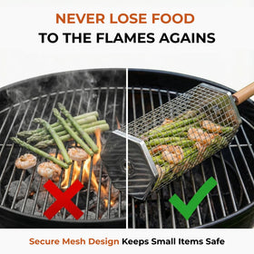 Otawe foldable grill basket portable for camping and travel
