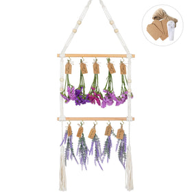 OtGalk complete drying kit with tags, twine, and stylish rack for gifting.