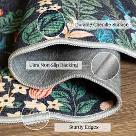 Othilic front-door mat with non-slip backing for safer entry.