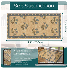 Othilic versatile front porch rug suitable for entryways and kitchens.