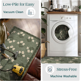 Othilic weather-ready mat is machine washable for easy upkeep.