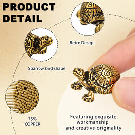 Otoolling copper bath disk mini-purity highlights compact, safe water treatment for outdoor birdbaths