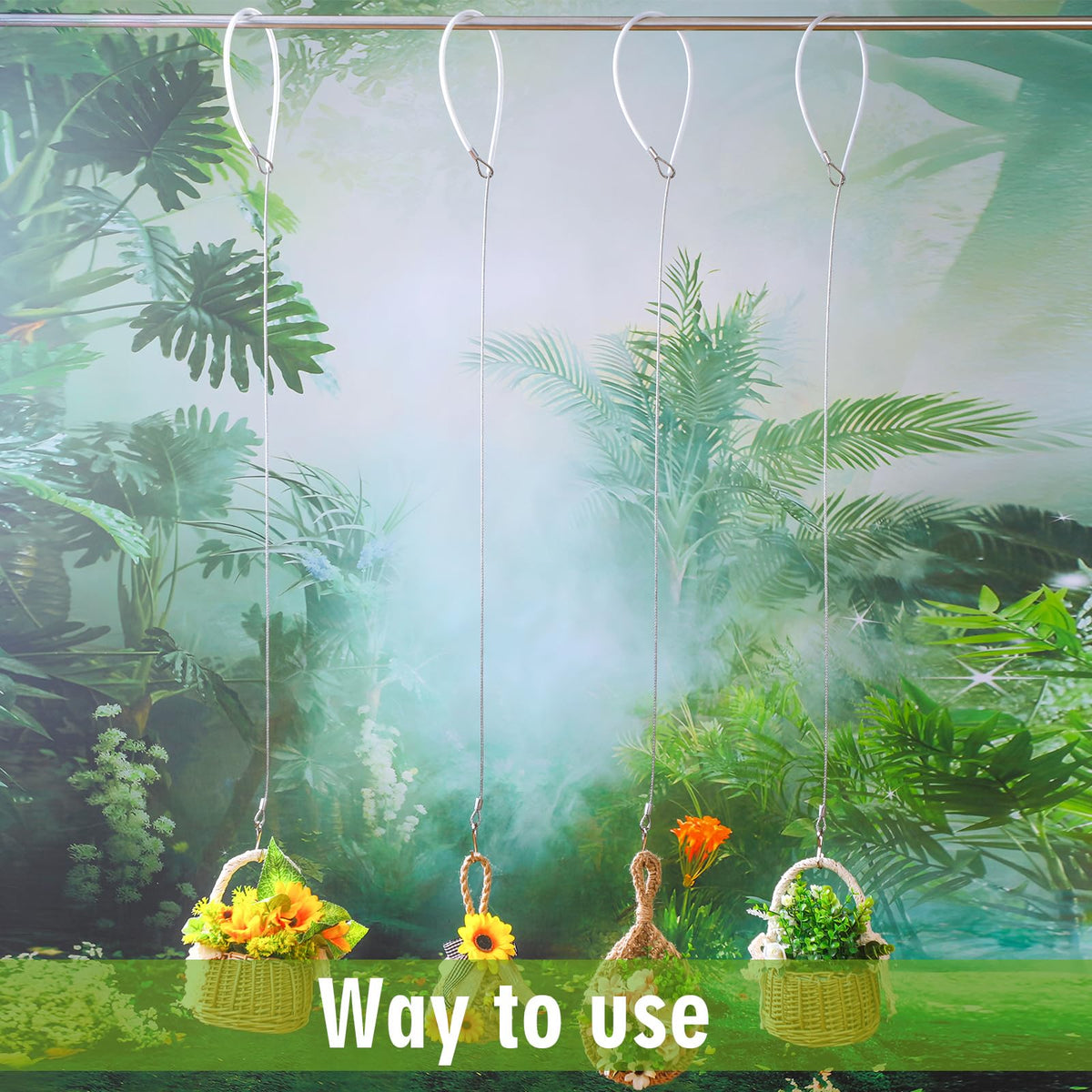 Otoolling multi-use hanging system for flexible outdoor hanging
