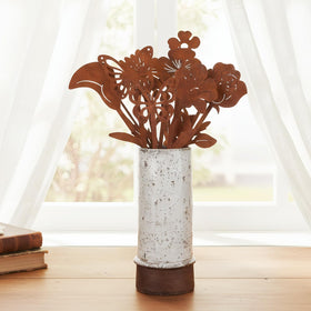 Otoolling 10-pack yard art blends elegance with durable, low-maintenance outdoor decor.