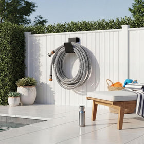 Otoolling spa and commercial pool hook supports neat maintenance spaces.