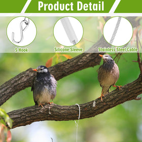 Otoolling silicone sleeve protector cushions tree branches