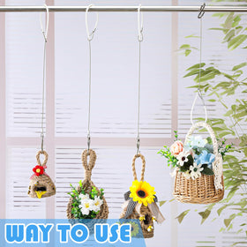 Otoolling versatile outdoor decor cable for feeders, planters, chimes.