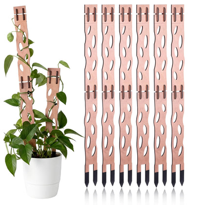 Otoolling wooden trellis assembly with interlocking design for stable support