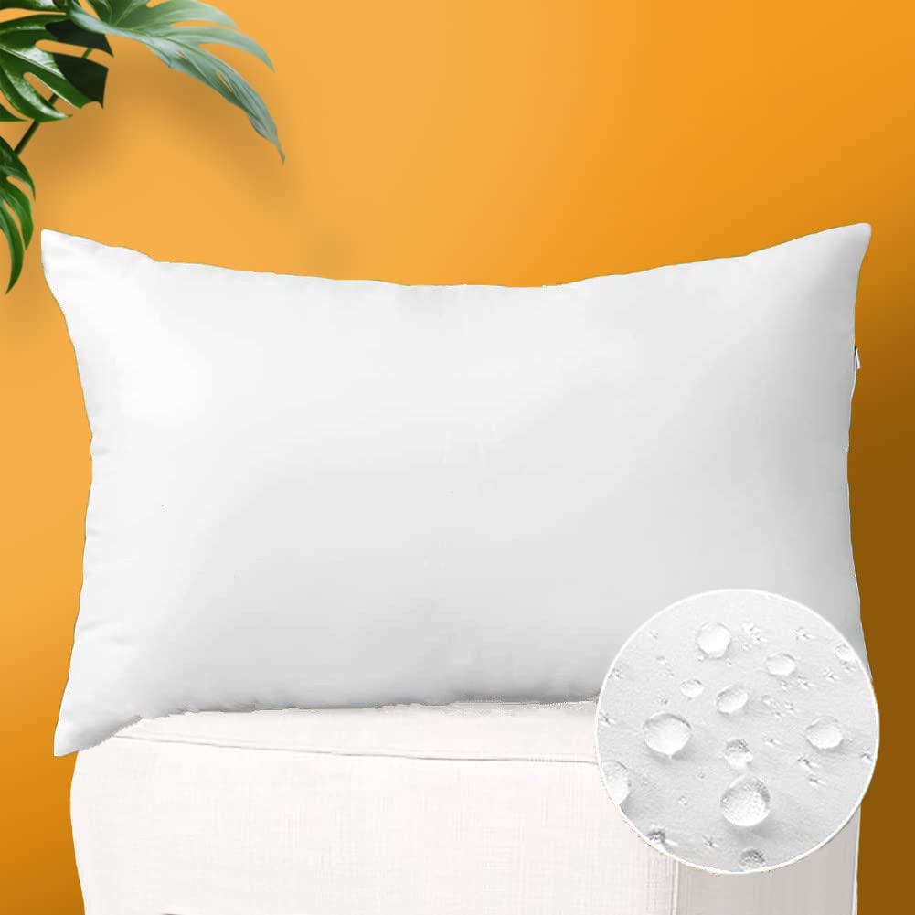 OTOSTAR pillow insert for patio, waterproof and 12x20 inches, ideal for outdoor furniture.