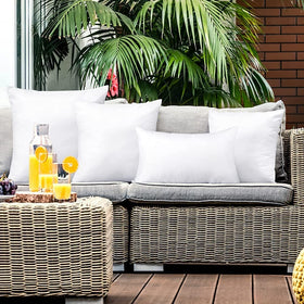 OTOSTAR white polyester cover with siliconized fiber remains fluffy and plush.