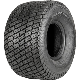 OTR Grassmaster tread detail emphasizes traction on uneven terrain for garden maintenance tasks.