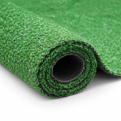 Ottomanson artificial grass turf 2'7x16 with drainage holes for outdoor use.