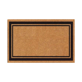 Ottomanson Coco Coir porch-entry use blends with exterior decor while catching dirt.
