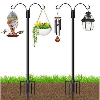 Ottsuls bird feeder pole 76-inch tall for sturdy outdoor display.