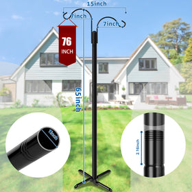 Ottsuls five-base prongs ensure sturdy stability in windy conditions.