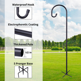 Ottsuls metal garden stand stake offers rust-free, durable outdoor use