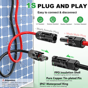 Oududianzi XLPE and XLPO insulated solar cable designed for extreme outdoor conditions.