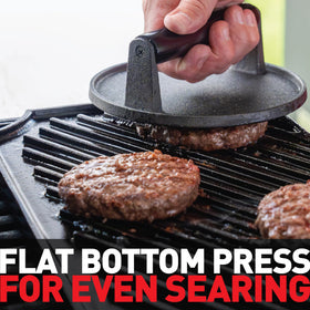 OUII durable cast iron press is long lasting and easy to clean