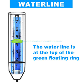 OUISJYER measures up to 7 inches of rainfall for monitoring irrigation.