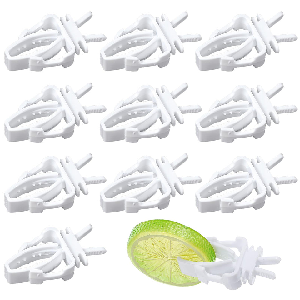 Ouligay 10pcs bird cage food holder demonstrates durable plastic design for secure millet feeding.