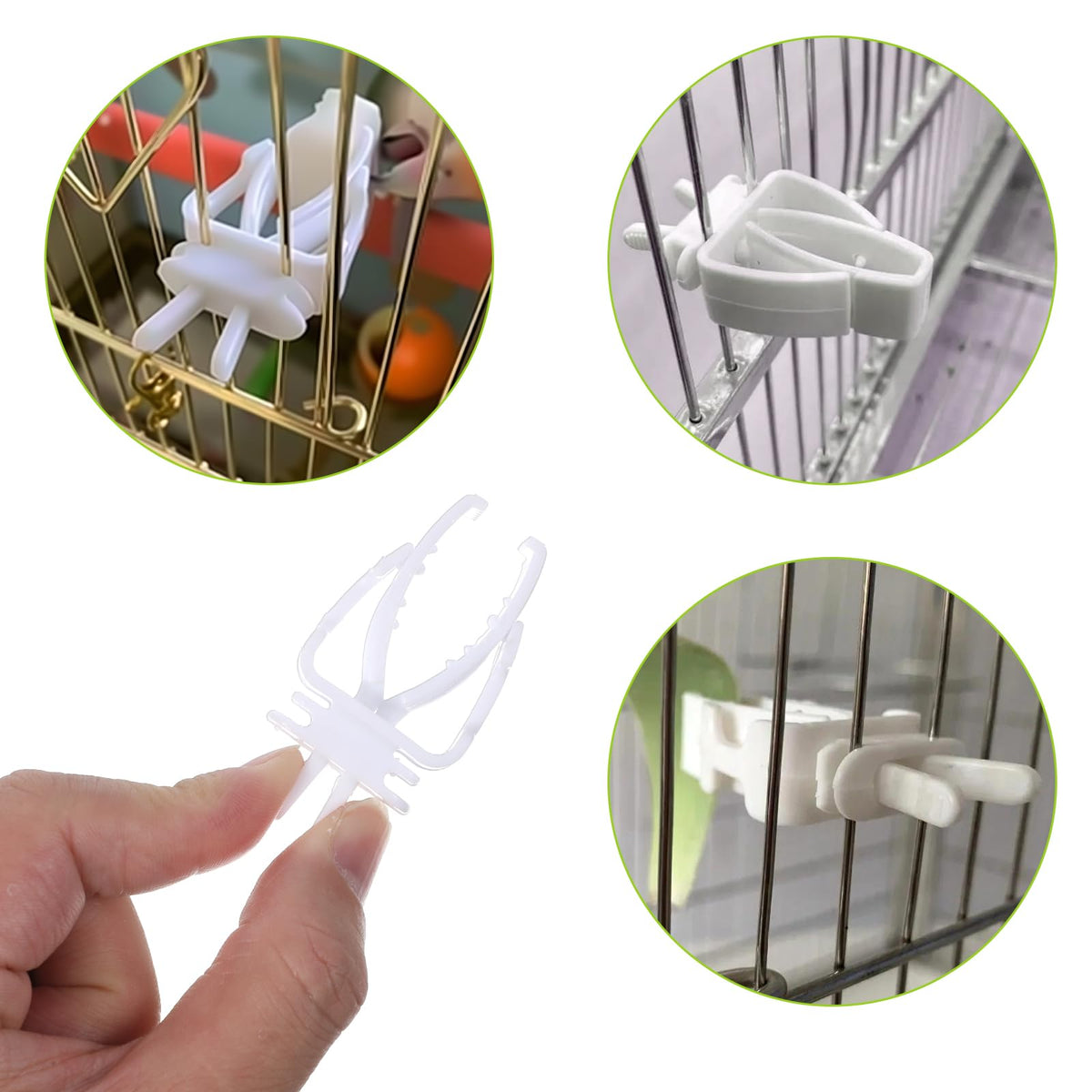 Ouligay easy-to-use clip set enables fast feeding adjustments.