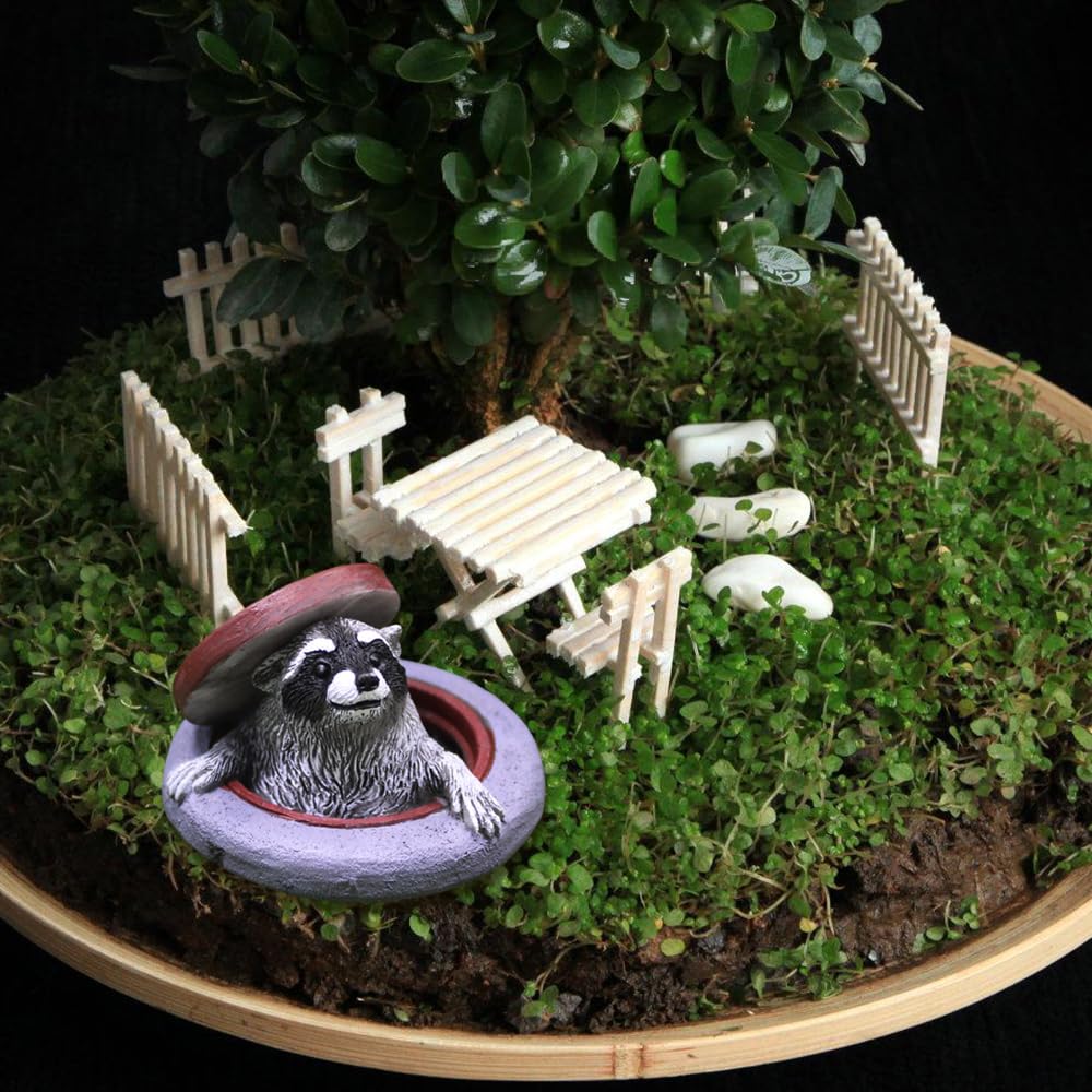 OULIGET charming resin figure garden ornament for gifting and decor