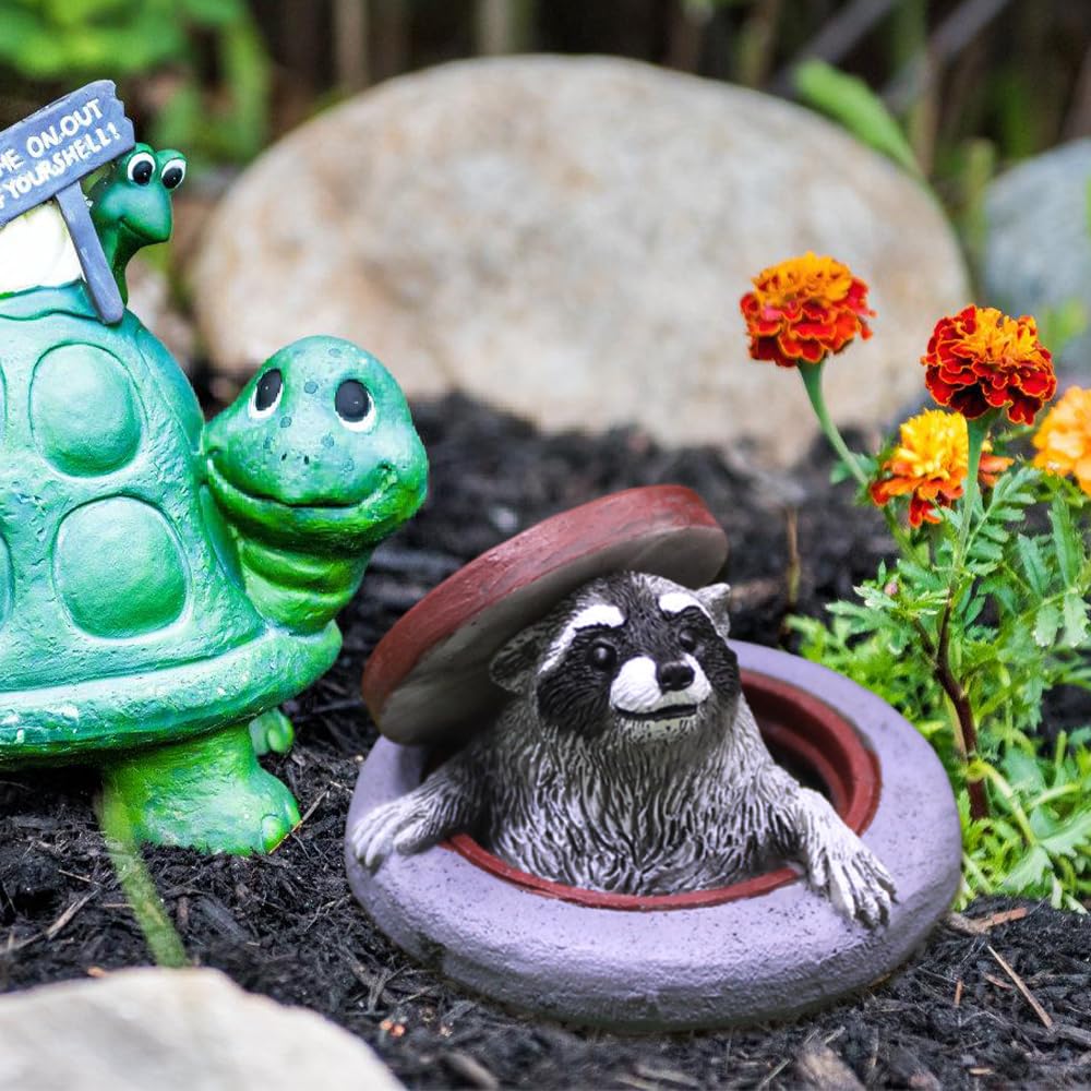 OULIGET versatile garden decor for yards patios and indoor micro landscapes