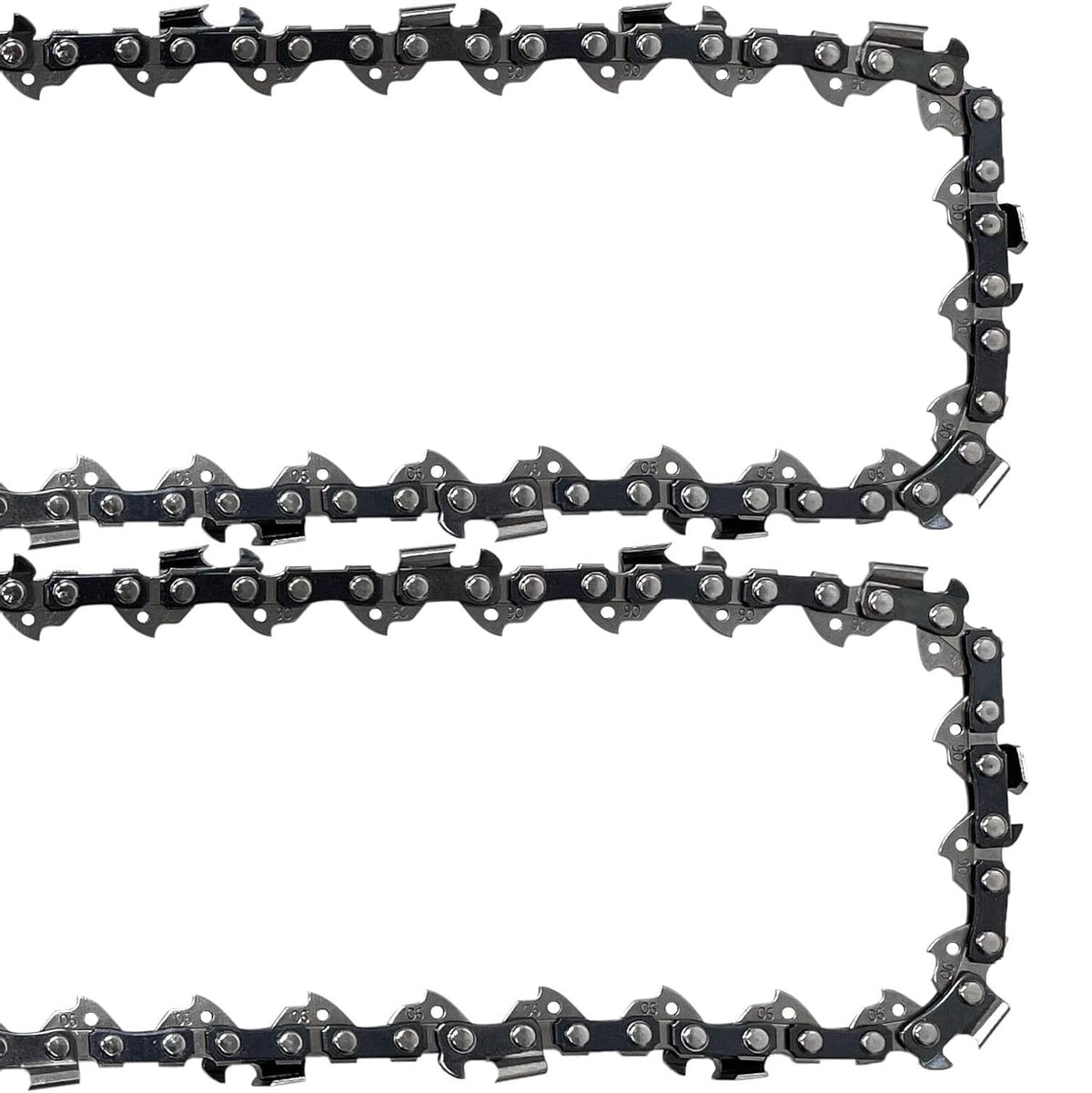 Oulisen 14-inch chain with 38 LP pitch and 50 drive links for efficient cutting