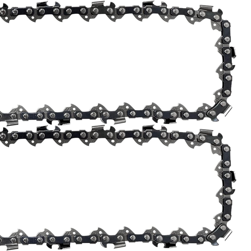Oulisen 14-inch chain with 38 LP pitch and 50 drive links for efficient cutting