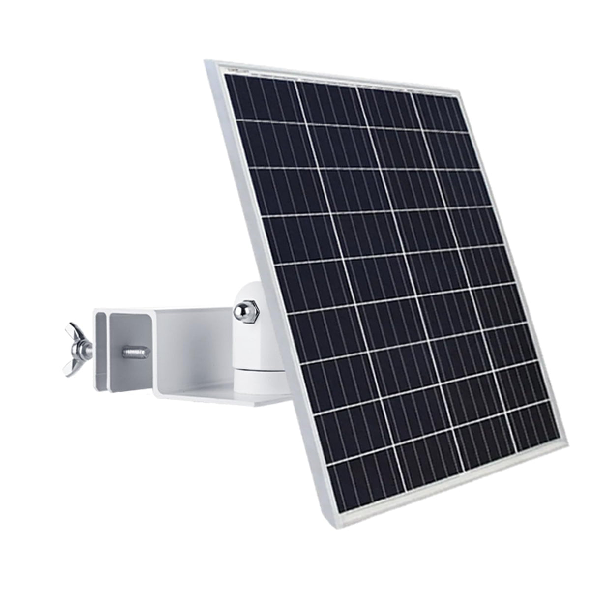 Oungy 180-degree tilt adjustment keeps panels aligned for sun.