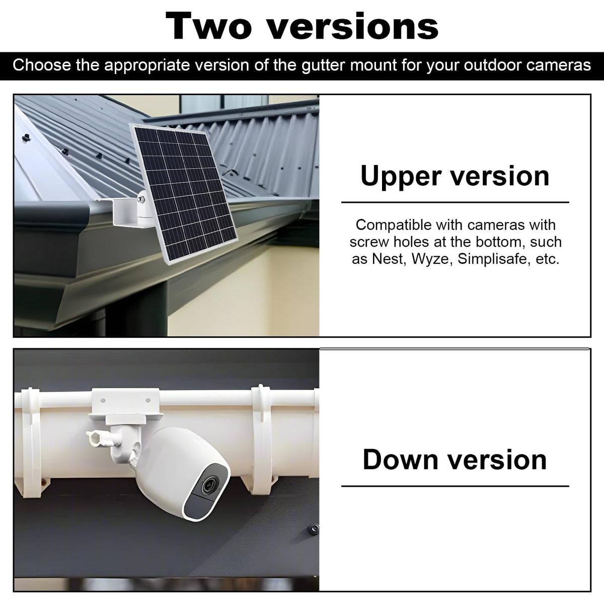 Oungy secure thumbscrews provide stable positioning.