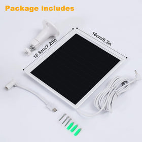 OuOudoit 3-pack solar panel charger kit offers multi-camera flexibility.
