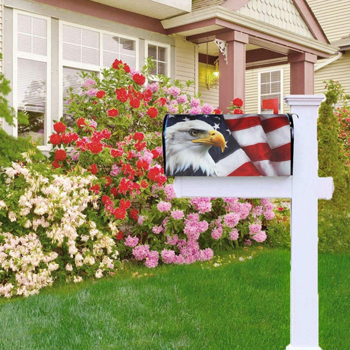 Ouqiuwa durable fade-resistant mailbox cover for year-round use