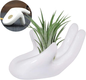 Ourhommie decorative planter for small flowers and low-water care
