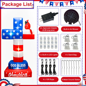 Durable 210T polyester construction keeps the cross inflatable looking sharp.