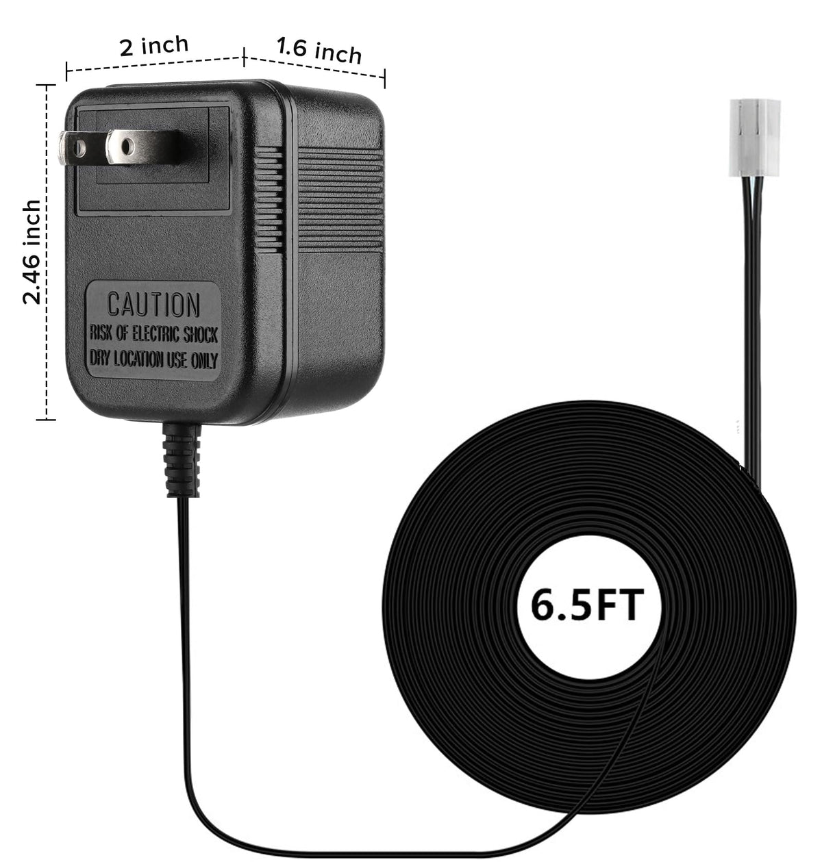 Ousaly 24VAC adapter undergoing durability verification for long-term performance