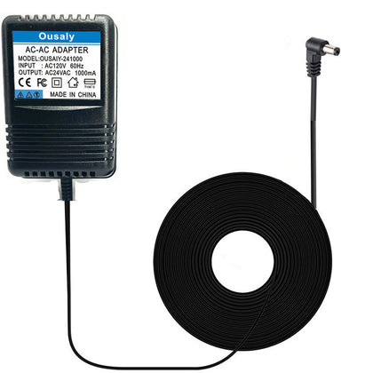 Ousaly 24VAC power adapter powering a sprinkler system with reliable performance